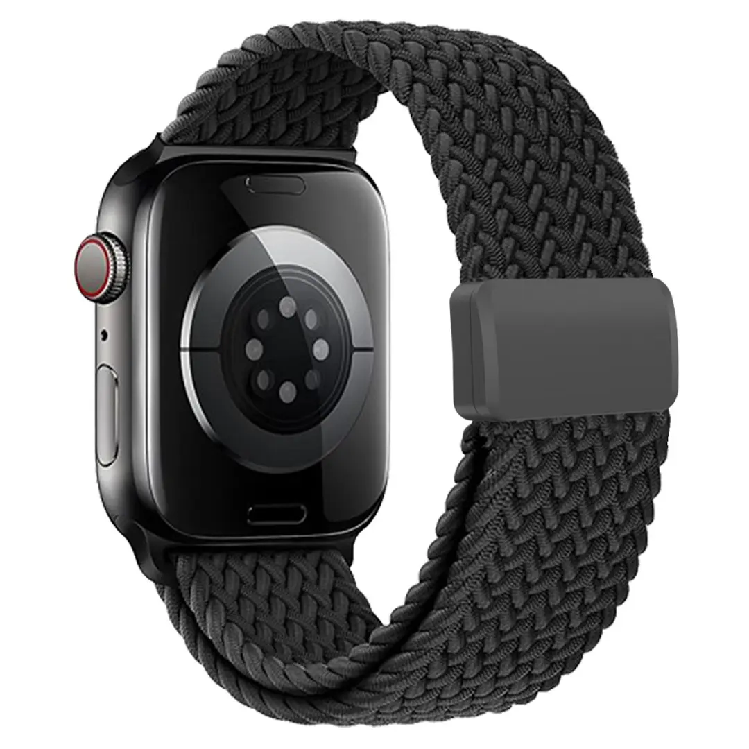 Apple Watch Belt Nylon Wrist Belt Black - 38-40-41mm